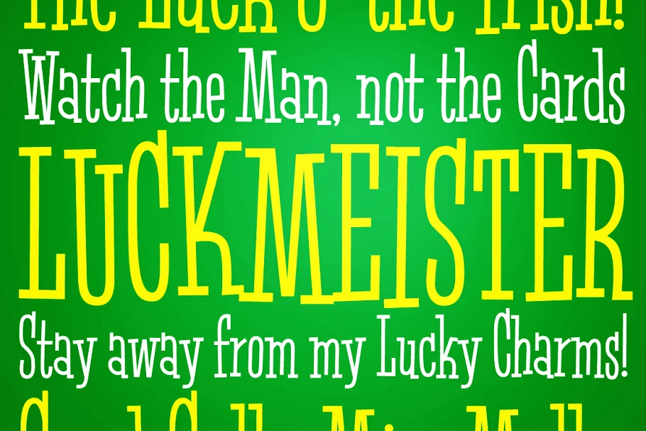 Luckmeister Font