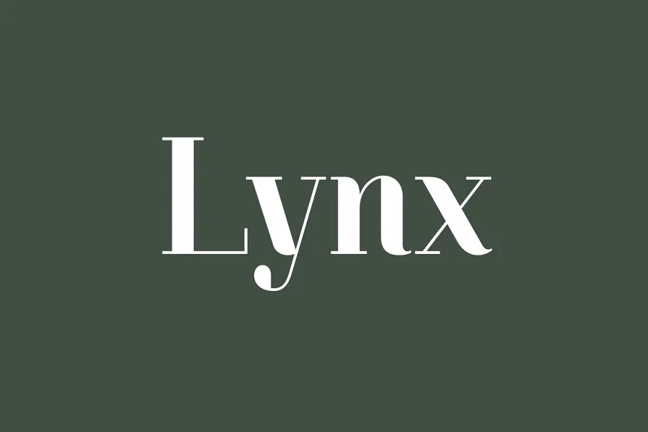 Lynx Font