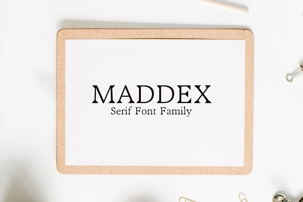 Maddex Serif 3 Font