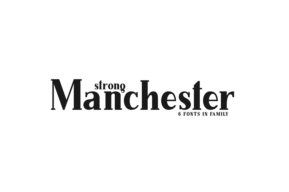 Manchester Serif Font