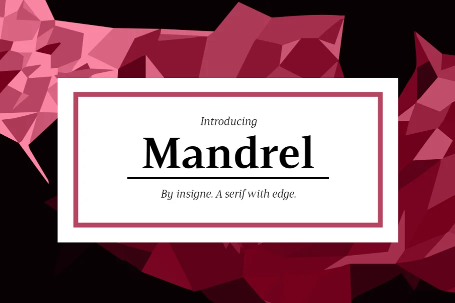 Mandrel Font