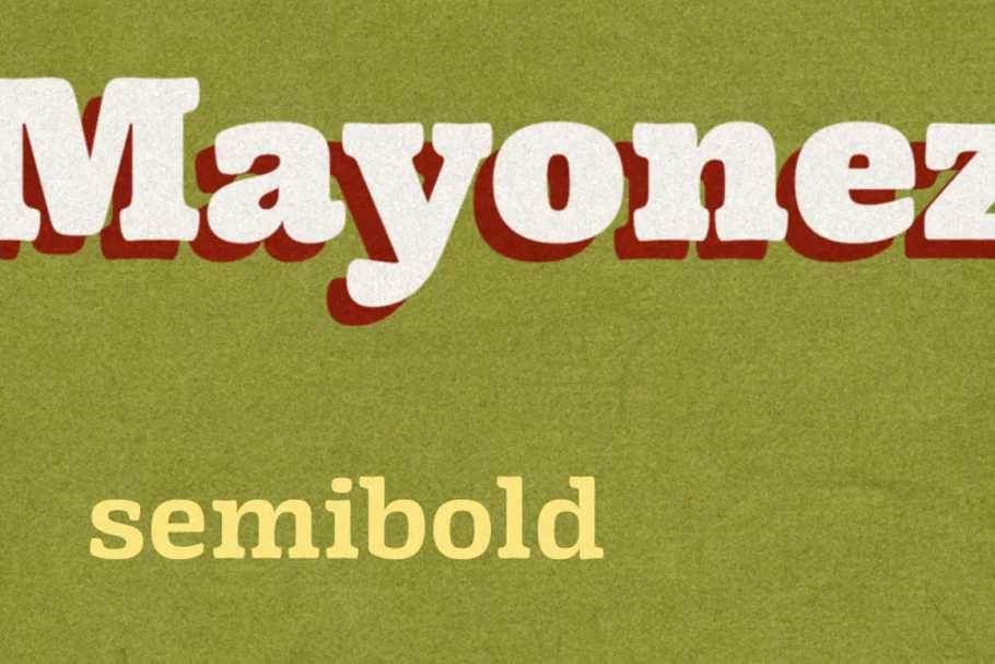 Mayonez Semibold Font