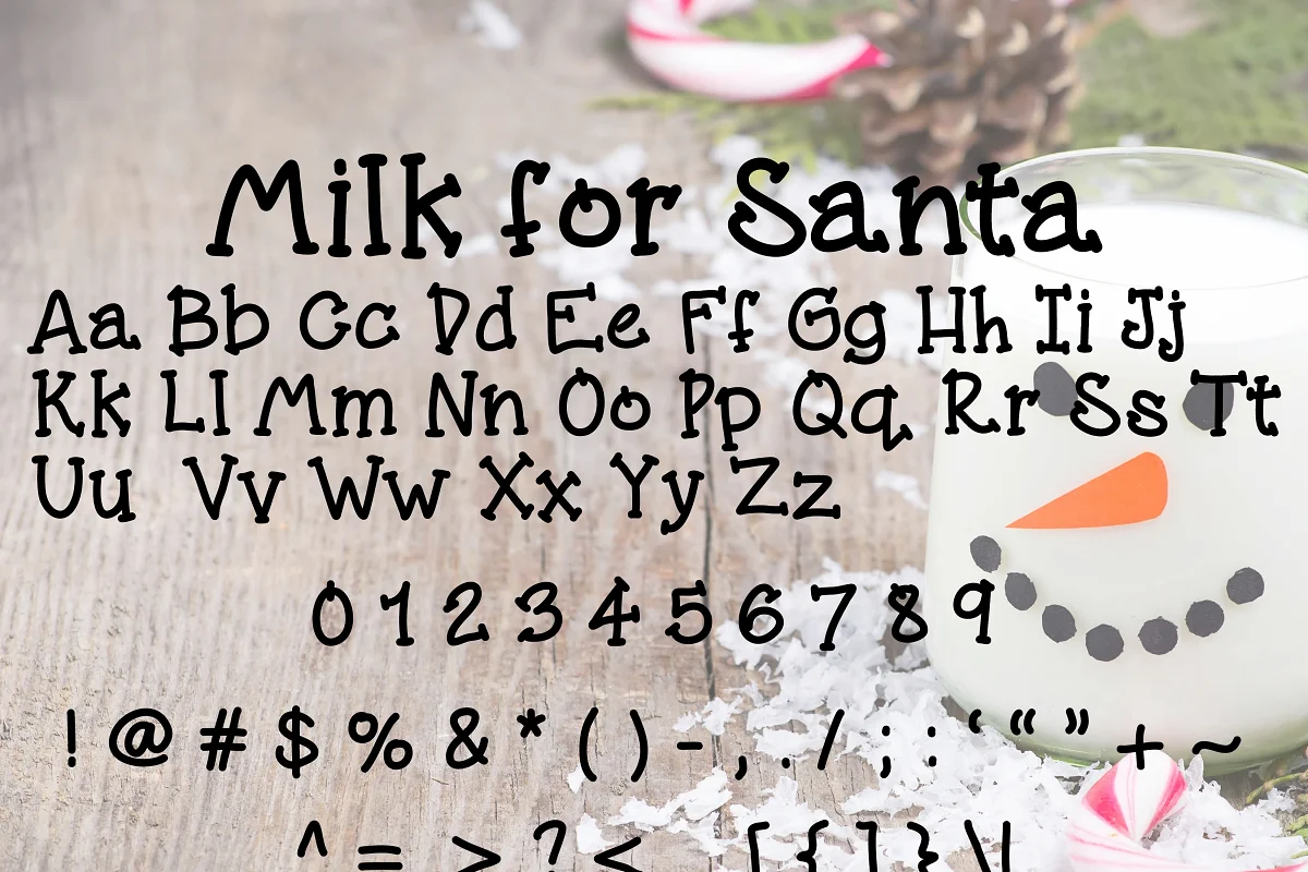 milk for santa sample - Post