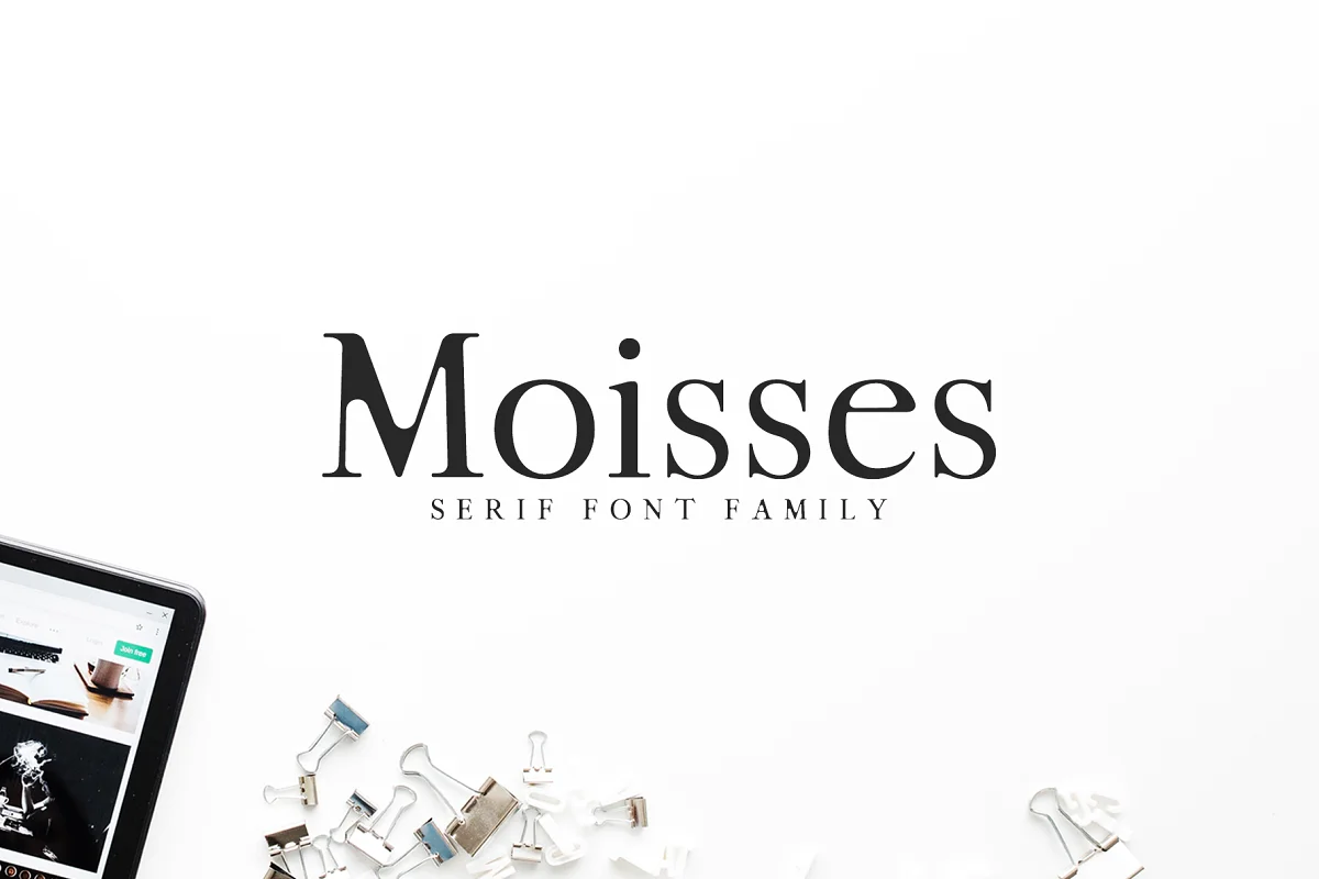 Moisses Serif Font