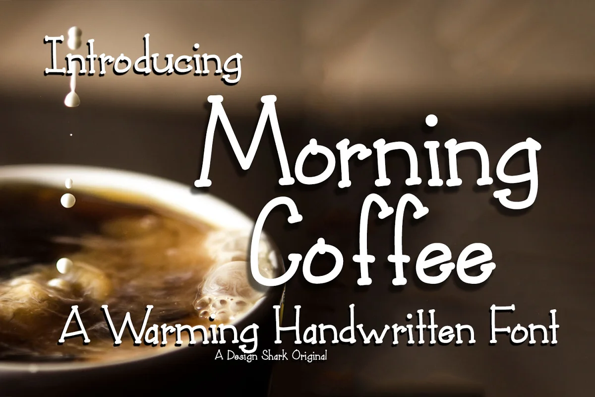 Morning Coffee Font