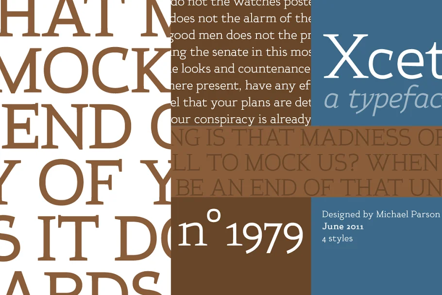 Xcetera Font