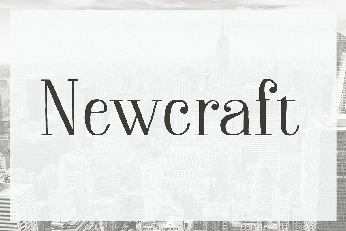 Newcraft Font