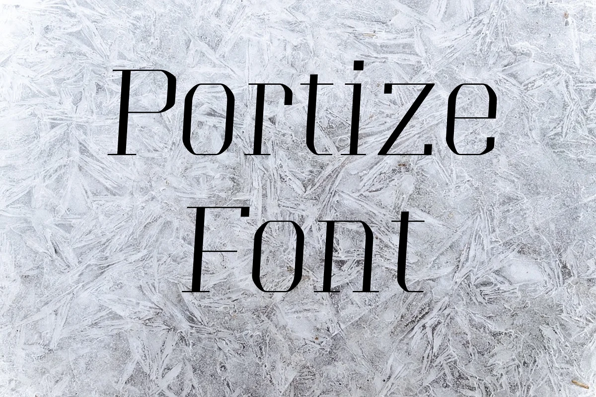 Portize Font