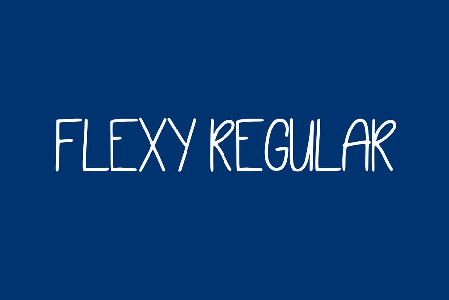 Flexy Regular Font