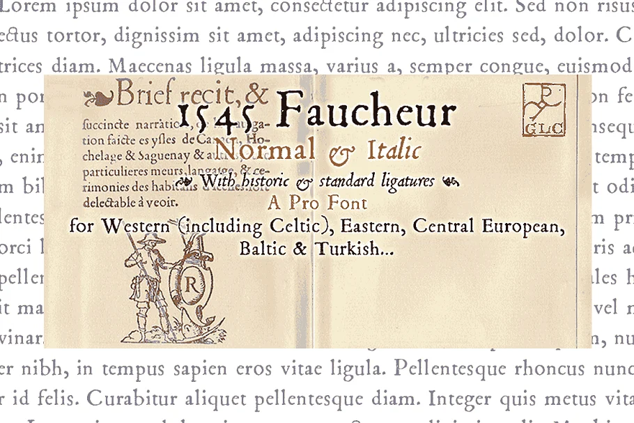 1545 Faucheur OTF Font