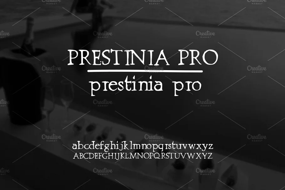 Prestinia Pro Font