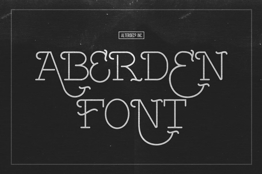 Aberden Font