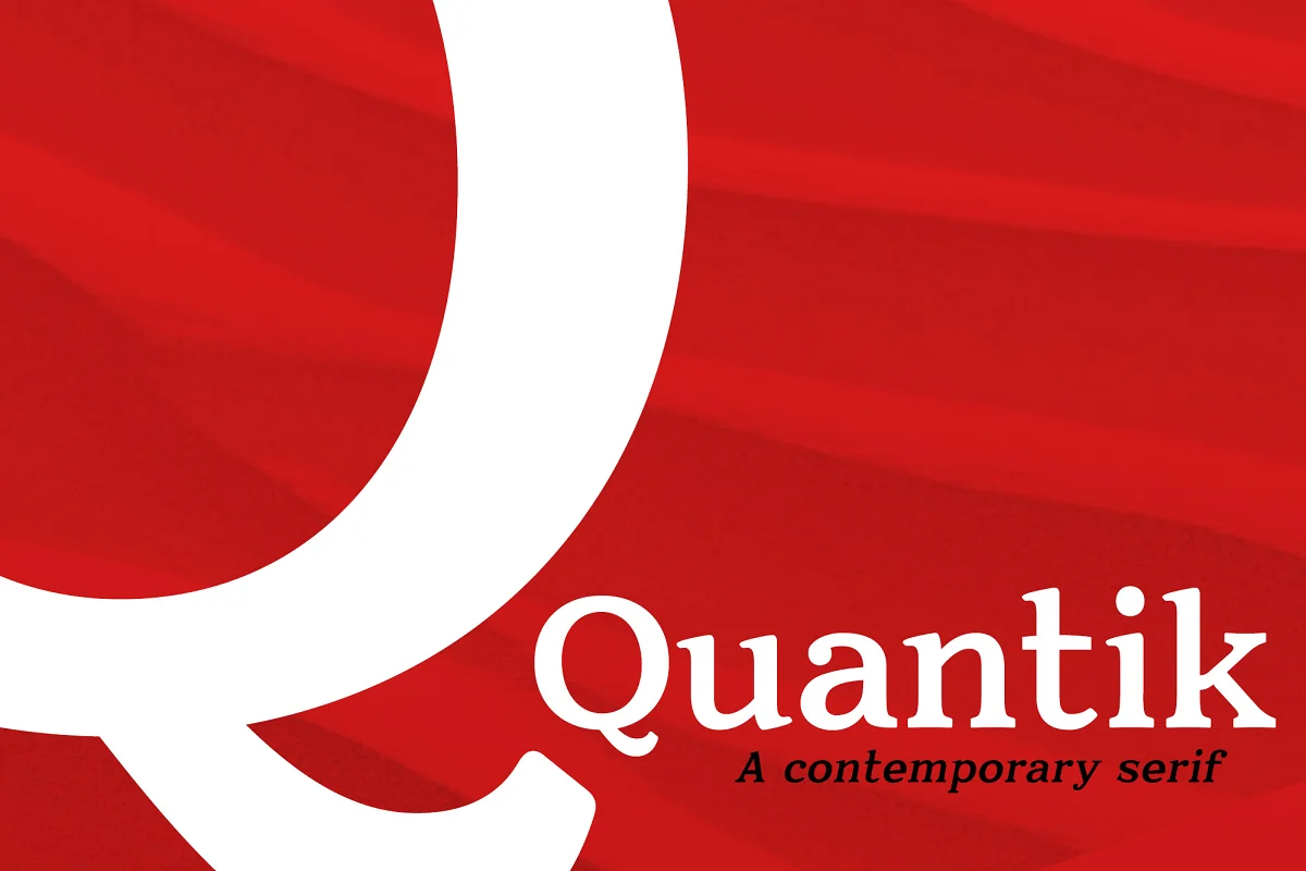 Quantik Contemporary Serif Font