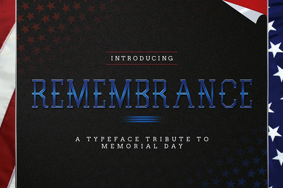 Remembrance Font