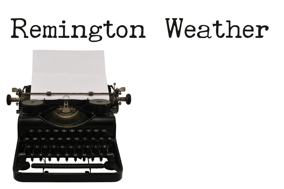 Remington Weather Font