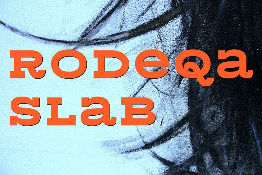 Rodeqa Slab 4F Bold Font