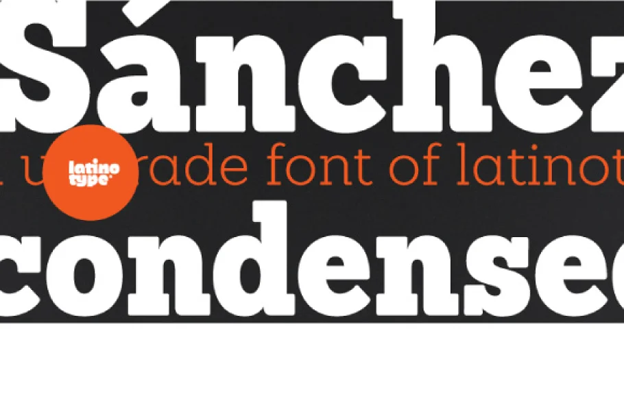 Sanchez Condensed Font