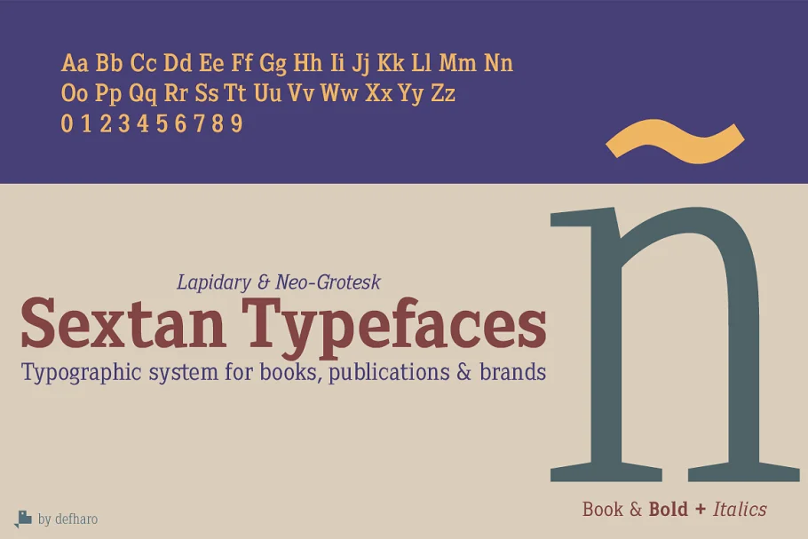 Sextan Serif 4 Font