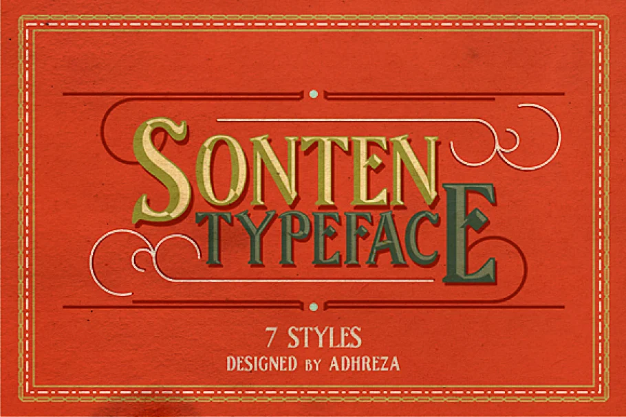 Sonten Typeface Font