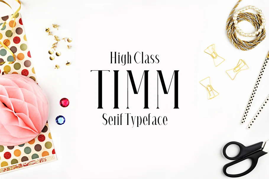 Timm Serif 4 Font