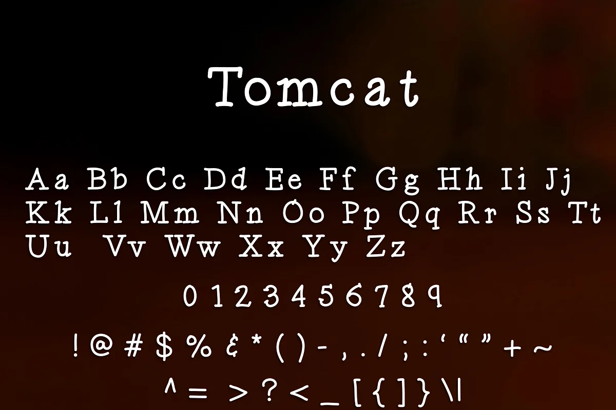 Tomcat Font