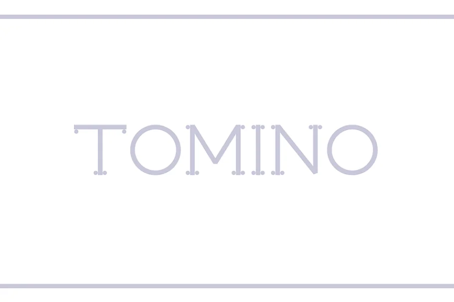 Tomino Font