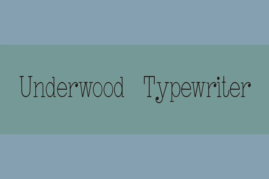 underwood typewxriter - Post