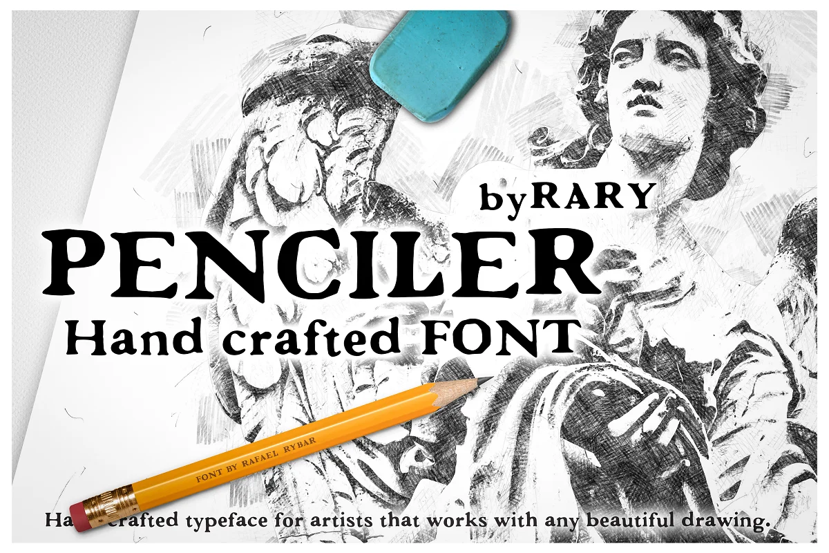 Penciler Hand Drawn Font