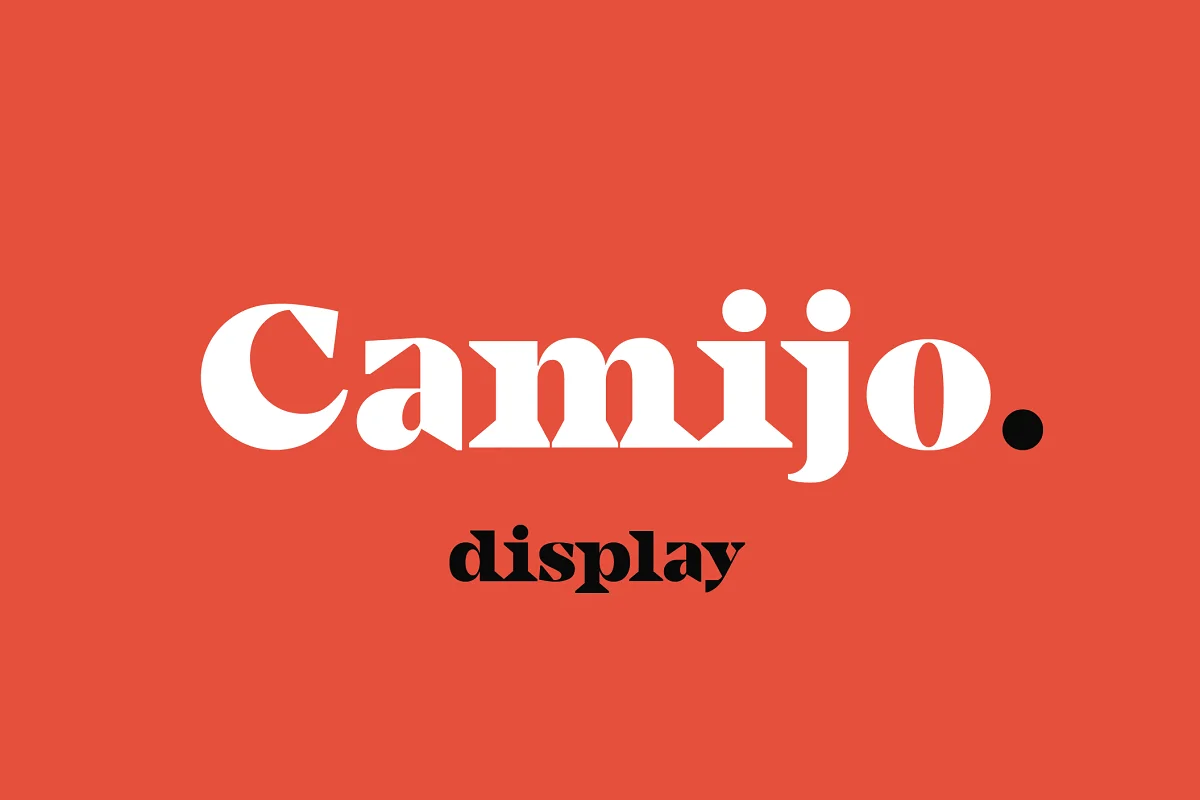 Camijo Display Serif Font