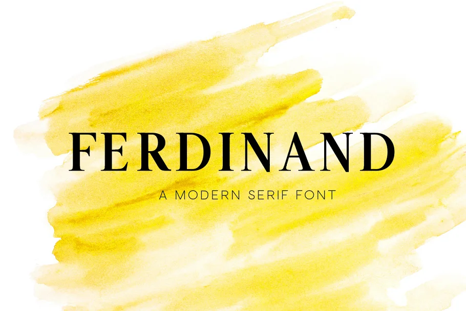 Ferdinand Modern Serif Font