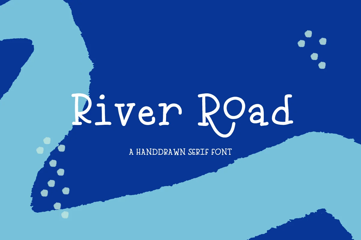 River Road Typewriter Serif Font