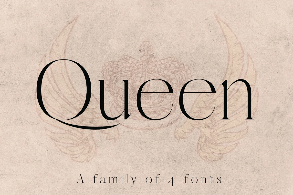 Queen An Elegant Serif Font