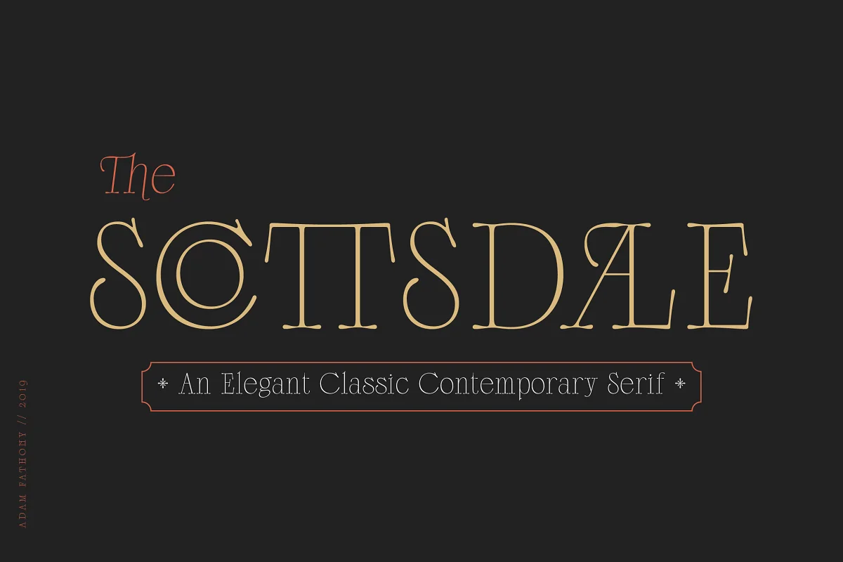 Scottsdale Serif Font