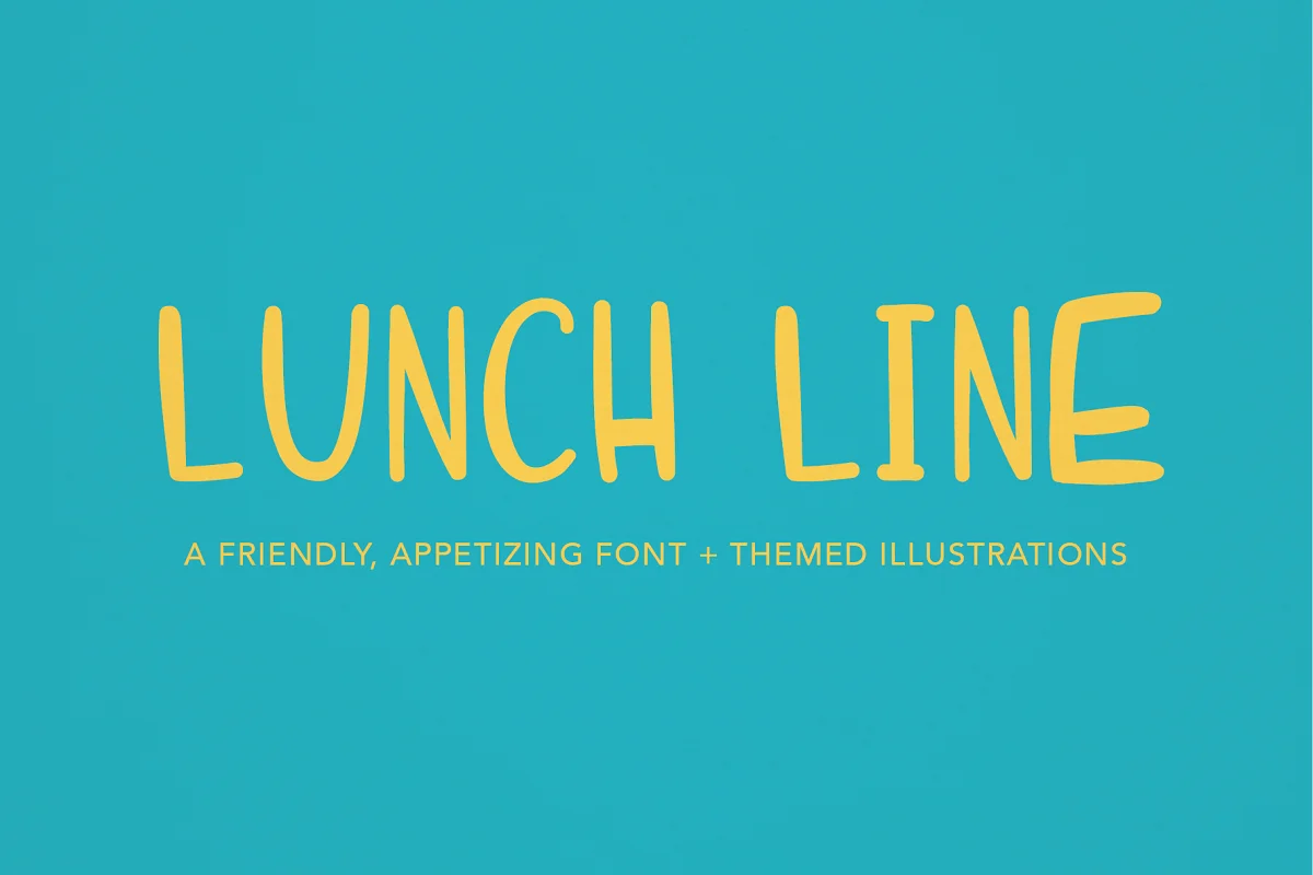 Lunch Line Font