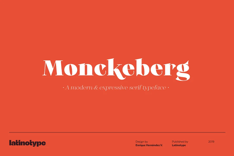 Monckeberg Font