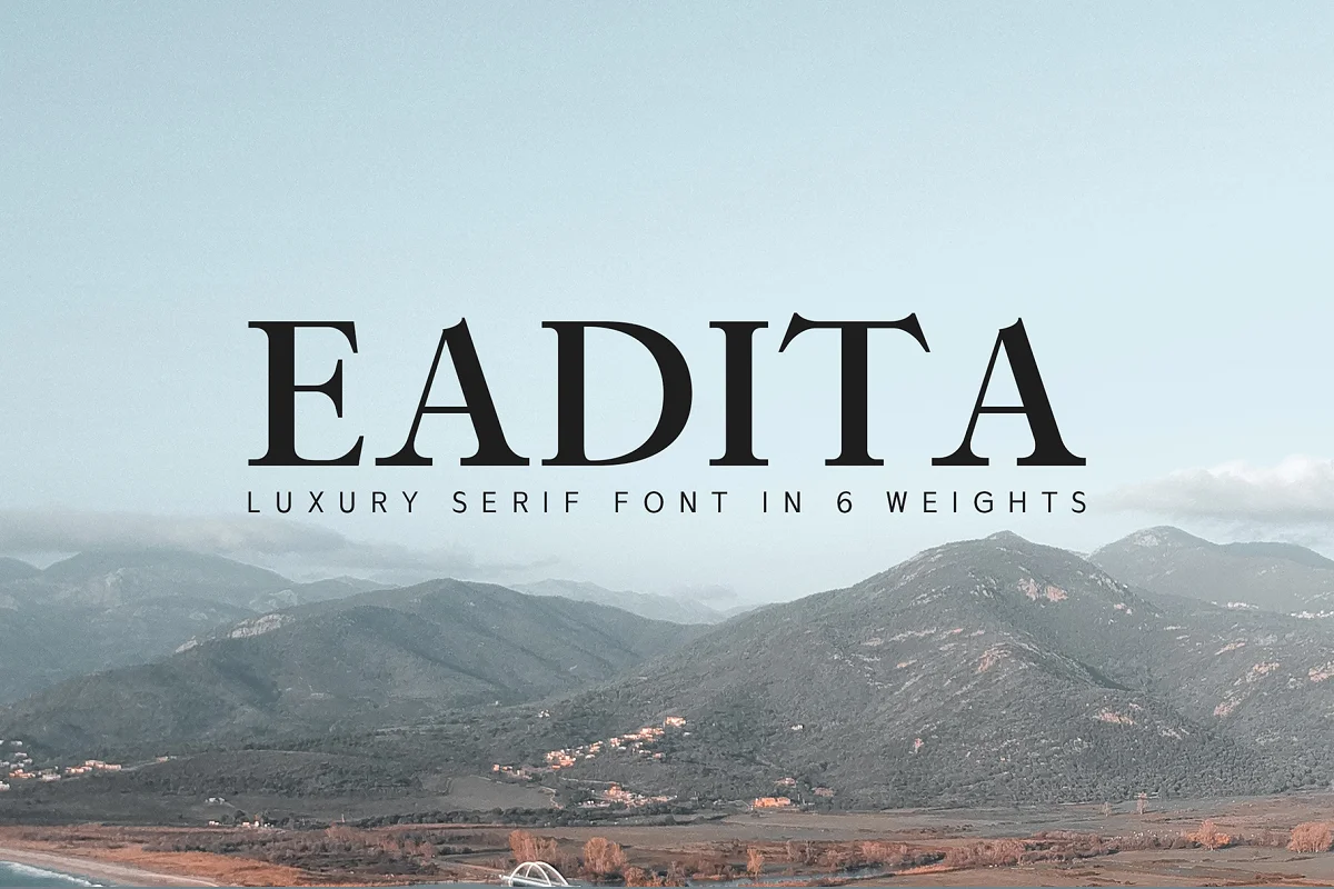 Eadita Luxury Serif Font