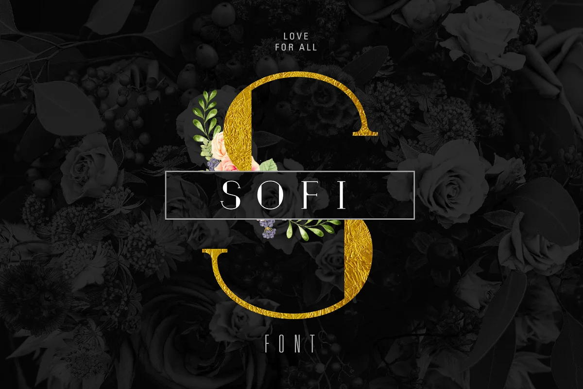 Sofi 4 Weight Font