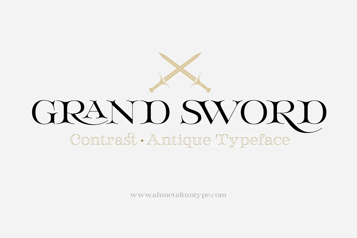 Grand Sword Font