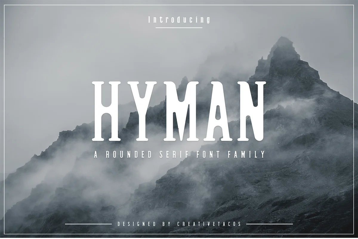 Hyman Rounded Serif Font