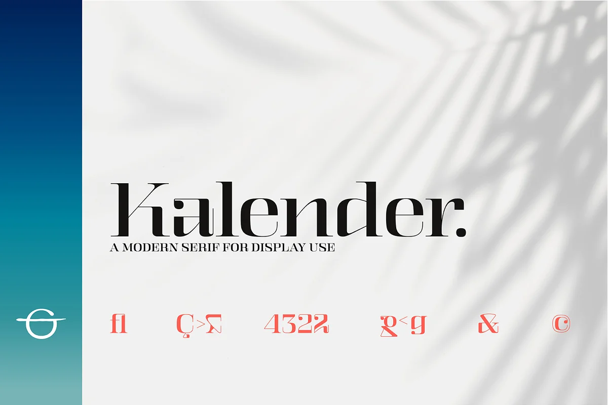 Kalender Font