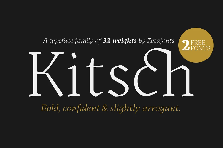 Kitsch 32 Font