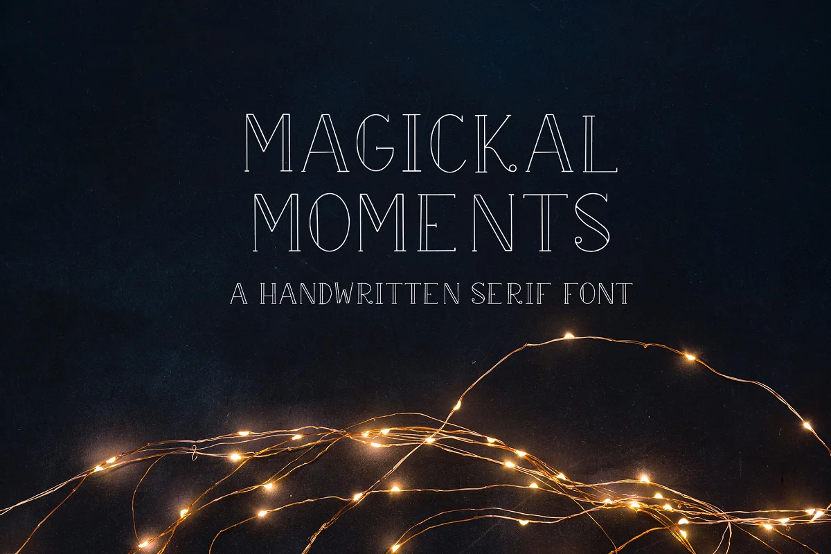 Magickal Moments Font