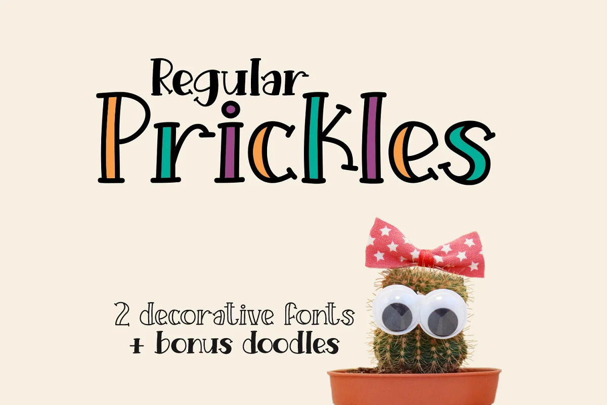 Prickles Regular Font