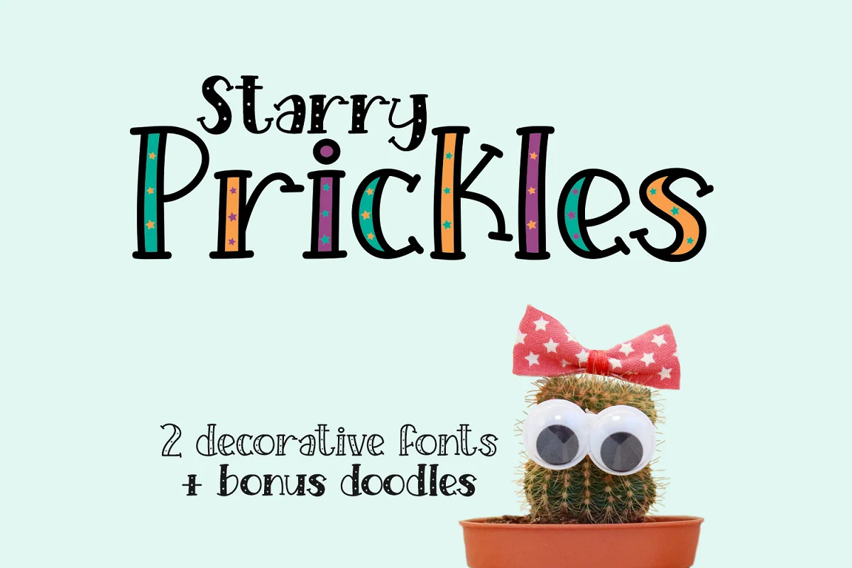 Starry Prickles Font