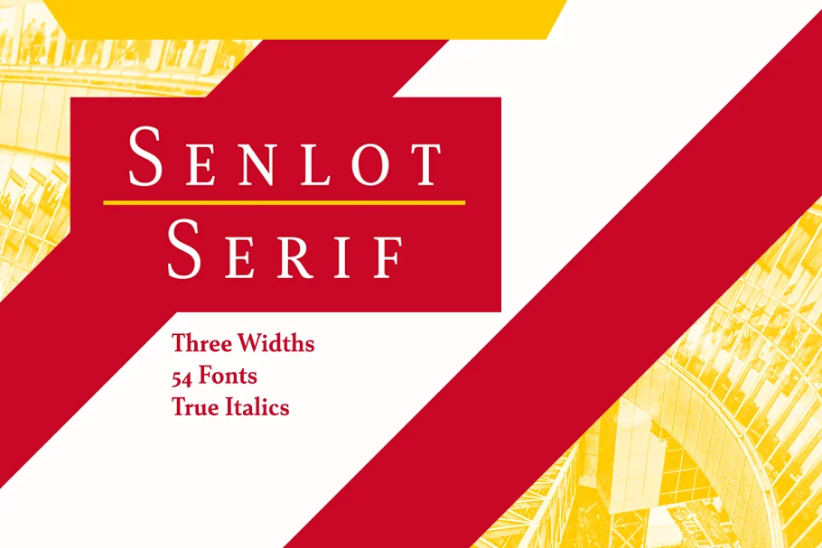 Senlot Serif Font