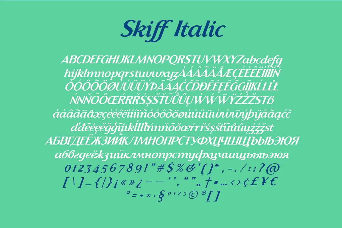 skiff italic 03 - Post