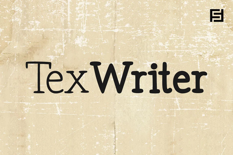 Tex Writer Handmade Serif Typeface Font