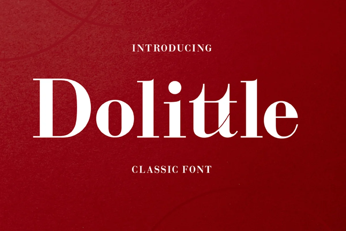 Dolittle Font