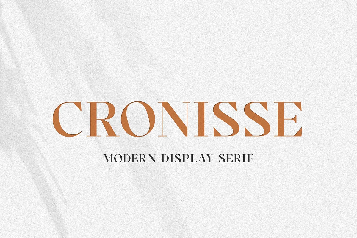 Cronisse Modern Display Serif Font