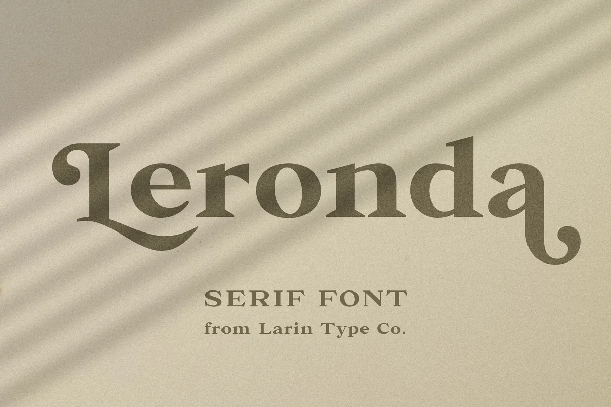 Leronda Font